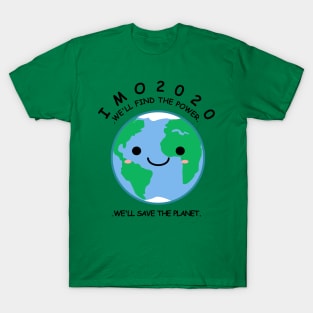 IMO 2020 save the earth T-shirt T-Shirt